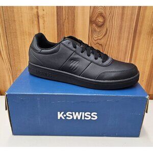 K-Swiss Court Covington Low Black Men's Shoes Size 10